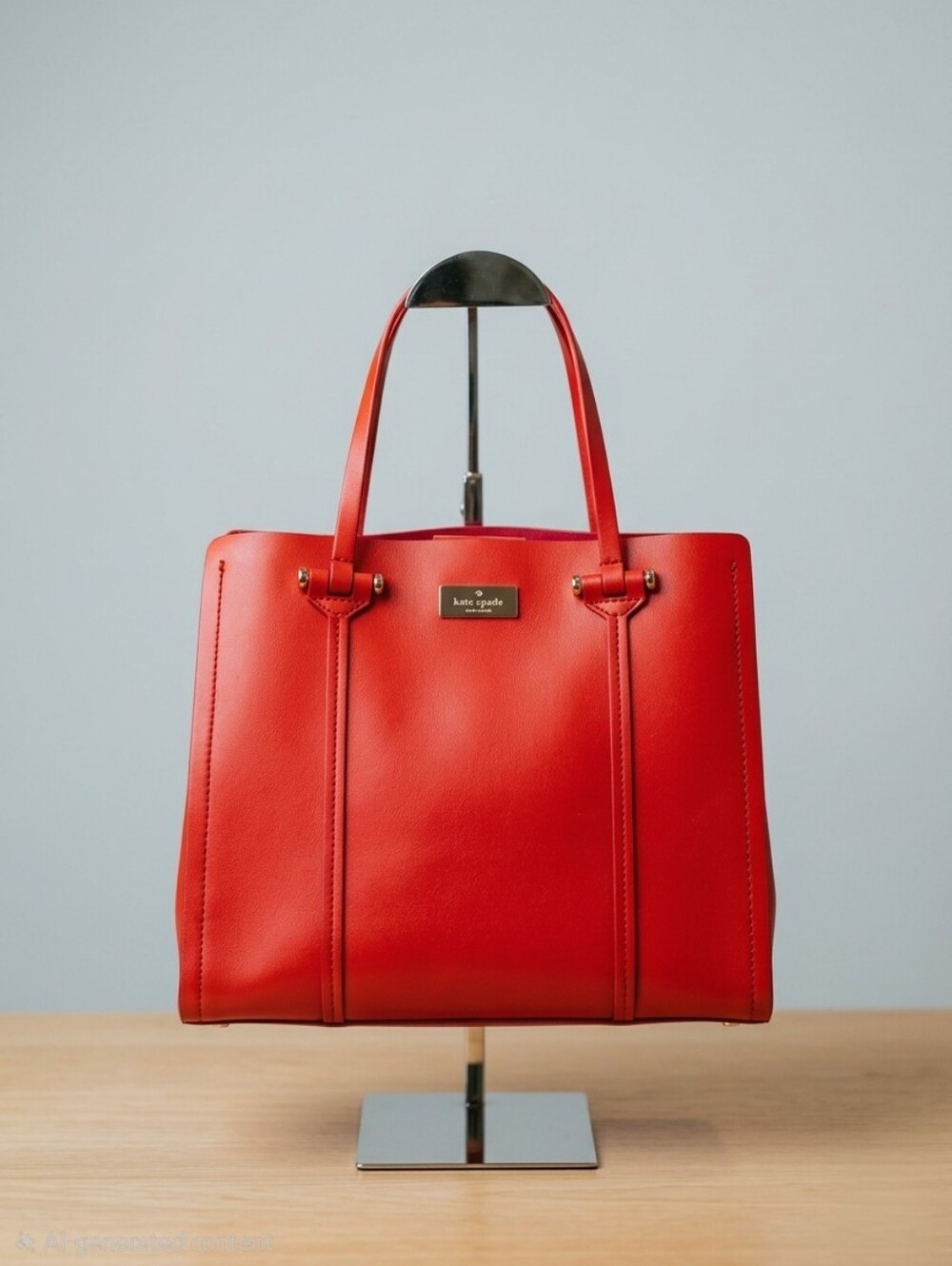 Kate Spade New York Kyra Arbour Hill Tote Crossbody Red Pink